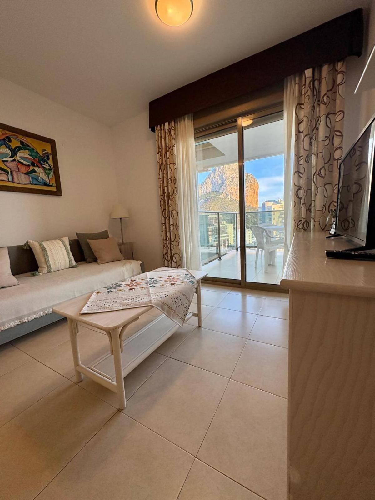 Apartment With Sea View Pool & Private Parking Calpe Exterior photo