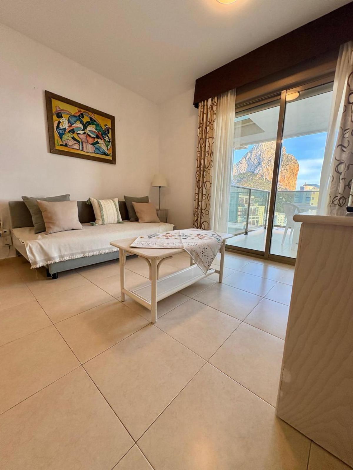 Apartment With Sea View Pool & Private Parking Calpe Exterior photo